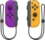 Originele Nintendo Switch Joy Con Paars/Neon Set, Spelcomputers en Games, Ophalen of Verzenden, Zo goed als nieuw
