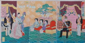 Wedding Ceremony of a Noble Couple - Watanabe