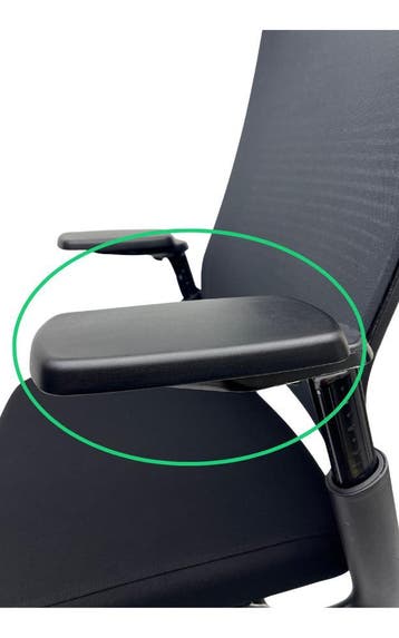 Ahrend 2020 armleuning armpad, Ophalen of Verzenden, Nieuw, Zwart, Bureaustoel