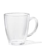 HEMA Mok 375ml glas 3+1 gratis, Verzenden