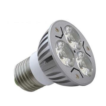 LED Spot Koel Wit - 3 Watt - E27, Huis en Inrichting, Ophalen of Verzenden, Nieuw, Overige materialen