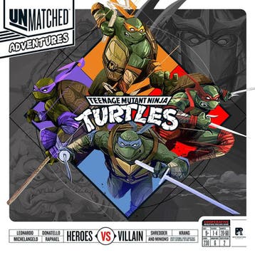 Unmatched Adventures: Teenage Mutant Ninja Turtles - NIEUW, Verzenden, Nieuw