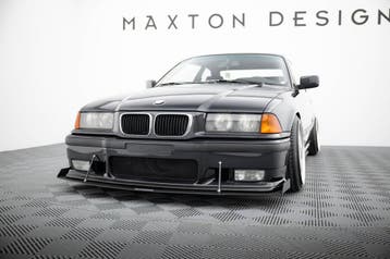 Maxton Voorspoiler / Splitter BMW M3 / 3 M-Pack Coupé /, Auto diversen, Tuning en Styling, Verzenden