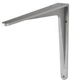 Plankdrager Herakles aluminium zilver 340x290 mm, Huis en Inrichting, Woonaccessoires | Wandplanken en Boekenplanken, Verzenden