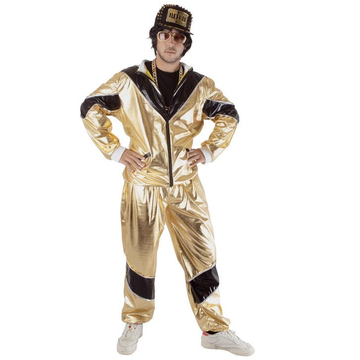 Sportpak Goud Simon, Kleding | Heren, Carnavalskleding en Feestkleding, Nieuw, Ophalen of Verzenden