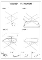 SALONTAFEL SAINT BARTH RETT. CM 70X50X45, Ophalen of Verzenden, Nieuw