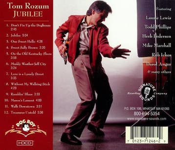 cd - Tom Rozum - Jubilee, Verzenden, Zo goed als nieuw