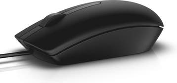 Dell Optical Mouse-MS116 - Black, Verzenden, Nieuw