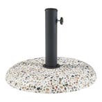 Parasolvoet Bitritto parasolhouder beton rond Ø45x6 cm steen, Tuin en Terras, Verzenden, Nieuw