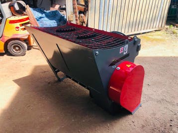Betonmengbak 400–800L voor graafmachine en lader betonmixer, Verzenden