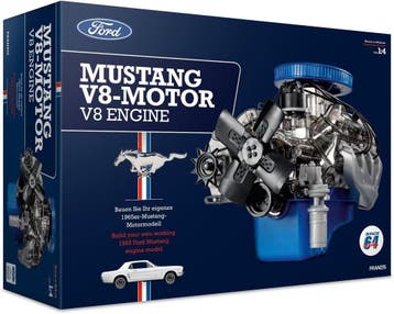 Ford Mustang Motor Bouwpakket | LED & Geluid | Laatste Stuk!, Hobby en Vrije tijd, Overige merken, Auto, Groter dan 1:32, Ophalen of Verzenden