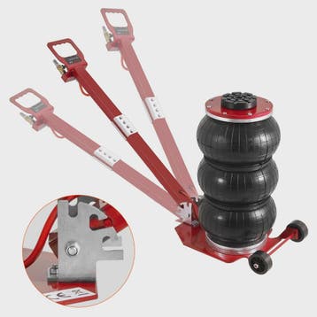 Pneumatische Krik 3 Ton / 5 Ton - Dubbele Balg Air Jack voor, Verzenden, Nieuw