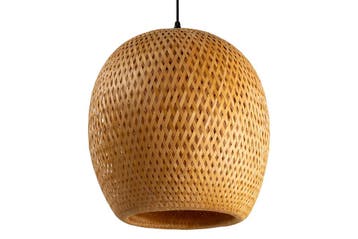 Hanglamp ORGANIC LIVING 35 cm natuurlijk bamboe - 40578, Ophalen of Verzenden, Nieuw