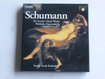 Schumann - The Secular Choral Works / Studio Vocale Karlsruh, Ophalen of Verzenden, Zo goed als nieuw