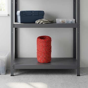 vidaXL Multifunctioneel gebruikstouw 2 mm 25 m Rood PP, Verzenden, Nieuw