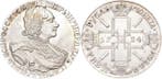 Rusland. Peter I. der Große 1689-1725. 1 Rouble 1724
