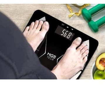 MSG tech slimme weegschaal volledige lichaamsanalyse, Nieuw, 100 kg of meer, Ophalen of Verzenden, Digitaal