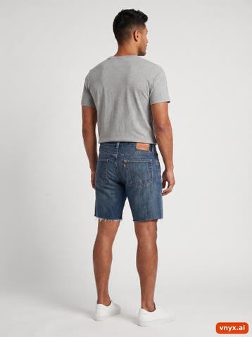 Levis Korte broeken Heren maat WW31 / L34 Blauw Vintage, Ophalen of Verzenden, Nieuw