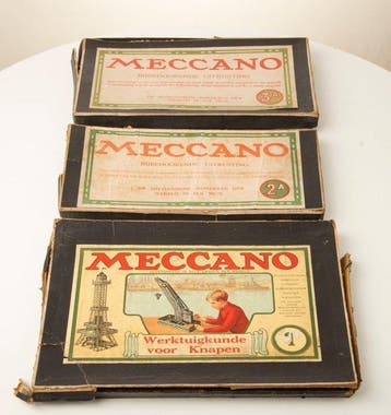 Meccano - Bouwset Werktuigkunde voor Knapen - 1930-1940 -, Antiek en Kunst
