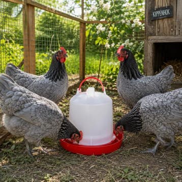 Drinkklok voor pluimvee met handvat 6 liter, Dieren en Toebehoren, Verzenden, Nieuw