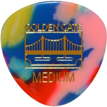 Golden Gate Semi rond plectrum Medium 0.75mm 12-pack, Ophalen of Verzenden, Nieuw, Mandoline