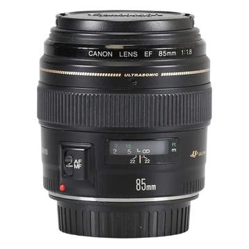 Canon EF 85mm f/1.8 USM met garantie, Gebruikt, Canon, Canon EF, Telelens