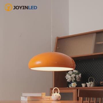 Moderne Oranje Hanglamp - Stijlvolle Plafondlamp voor Woonka, Verzenden, Nieuw
