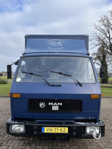 Degelijke MAN-VW paardenvrachtwagen!, Ophalen, Zo goed als nieuw, Overige typen