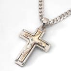 Zonder minimumprijs - Halsketting - 18 karaat Zilver, Geel, Sieraden, Tassen en Uiterlijk, Kettingen, Nieuw