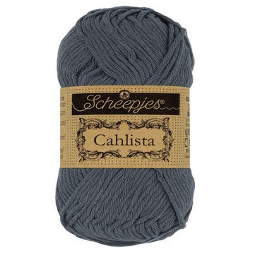 Scheepjes Cahlista - 393 charcoal - Katoen Garen, Ophalen of Verzenden, Nieuw