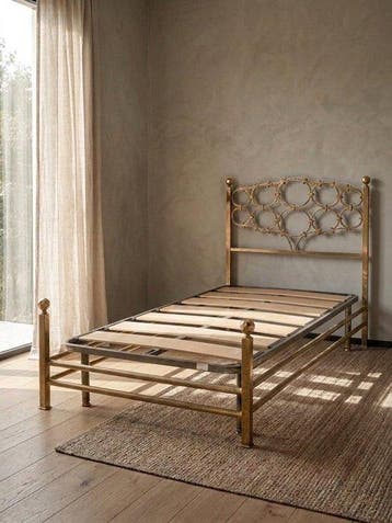 Bed - Verguld messing, Nieuw