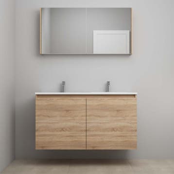 On-Line Badkamermeubelset - 120 cm - Bouwpakket - Greeploos, Ophalen of Verzenden, Nieuw