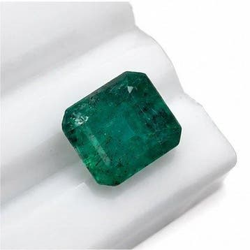 Zonder minimumprijs - 1 pcs Groen Smaragd - 2.87 ct -, Nieuw
