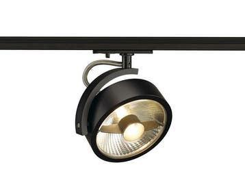 SLV 1-Fase-Rail spot KALU TRACK AR111 - ES111 zwart, Verzenden, Nieuw, Overige fittingen