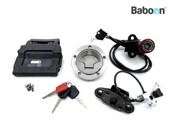 Contactslot Set met Immobiliser Kawasaki ZX 6 R 2007-2008, Verzenden, Gebruikt