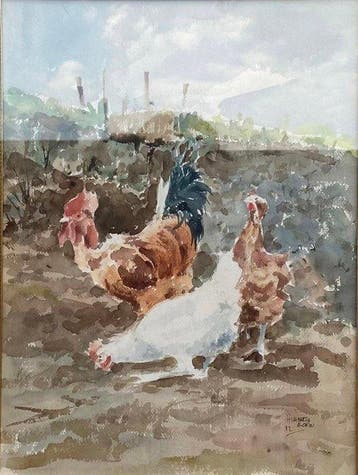 Humberto Alonso (1926) - Aves de corral