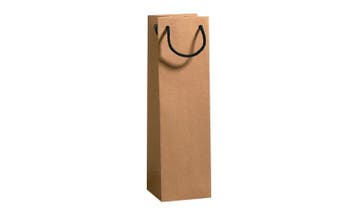 Giftbag Brown Kraft Bottle, Ophalen of Verzenden, Nieuw