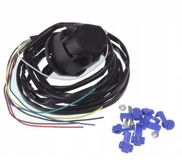 Universele 7 Polig Stekkerdoos Met Kabel - Elektrische Kabel, Ophalen of Verzenden, Nieuw, Overige typen