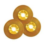 Goudkleurige LP decoratie 23 cm - Disco feest, Verzenden, Nieuw