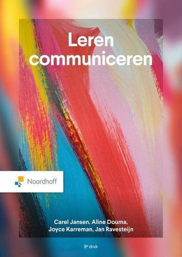 Leren Communiceren   9e editie 9789001038526, Boeken, Zo goed als nieuw