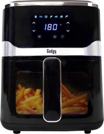 2dekans | Gadgy Airfryer 5L met Kijkvenster – 1400W –, Ophalen of Verzenden, Zo goed als nieuw