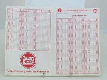 LGB Info blad #51 Priesliste 1995 (LGB Info bladen), Verzamelen, Ophalen of Verzenden, Gebruikt, Overige typen