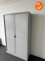 Roldeurkast -BASIC -b-keuze- 198x123x43cm - zilvergrijs met, Werkplek, Ophalen of Verzenden, Gebruikt, Kast