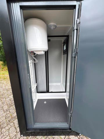 Mobiele Douche Unit | Douchecabine met Voorportaal | Sanitai, Ophalen of Verzenden, Nieuw, Douche