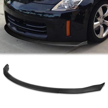 ABS Voorlip GT-Style Driedelig Matzwart Nissan 350Z, Voor, Nieuw, Ophalen of Verzenden, Bumper