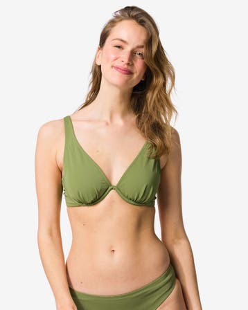 HEMA Damesbikinitop Mara groen van €24.99 voor €16 sale, Verzenden, Nieuw