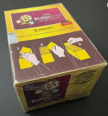 Panini Euro 2012 - 100 packs German edition - Cristiano, Nieuw