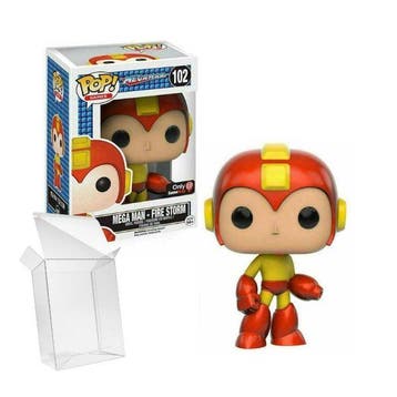 Funko Pop! Megaman - Mega Man Fire Storm #102 GameStop, Verzamelen, Verzenden, Nieuw