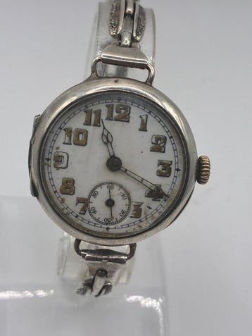 militar ceas - silver - Zonder minimumprijs - 8928 - Unisex, Nieuw