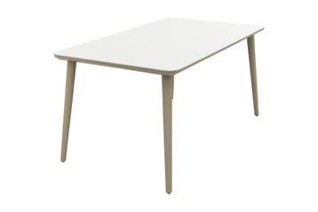 VDG Sofia dining tuintafel keramiek 160x90 cm. - Latte, Tuin en Terras, Tuintafels, Verzenden, Nieuw, Rond, Overige materialen